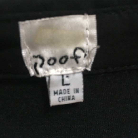 Black Collared Long Sleeve Button Down Top - Picture 7 of 10